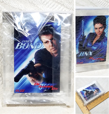 007 JAMES BOND DIE ANOTHER DAY 5.5  X 4  ACRYLIC MINI POSTER MOVIE PROMO