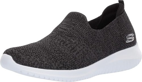 Skechers Z71104 Women's Grey Knit Stretch Ultra Flex-Harmonious Sneaker 9.5 M - Bild 6 von 6