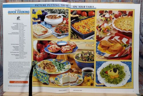 Taste Of Home Quick Cooking JULY/AUG 2001 Spectacular Summer Suppers. 5 Ingredie - Picture 2 of 18