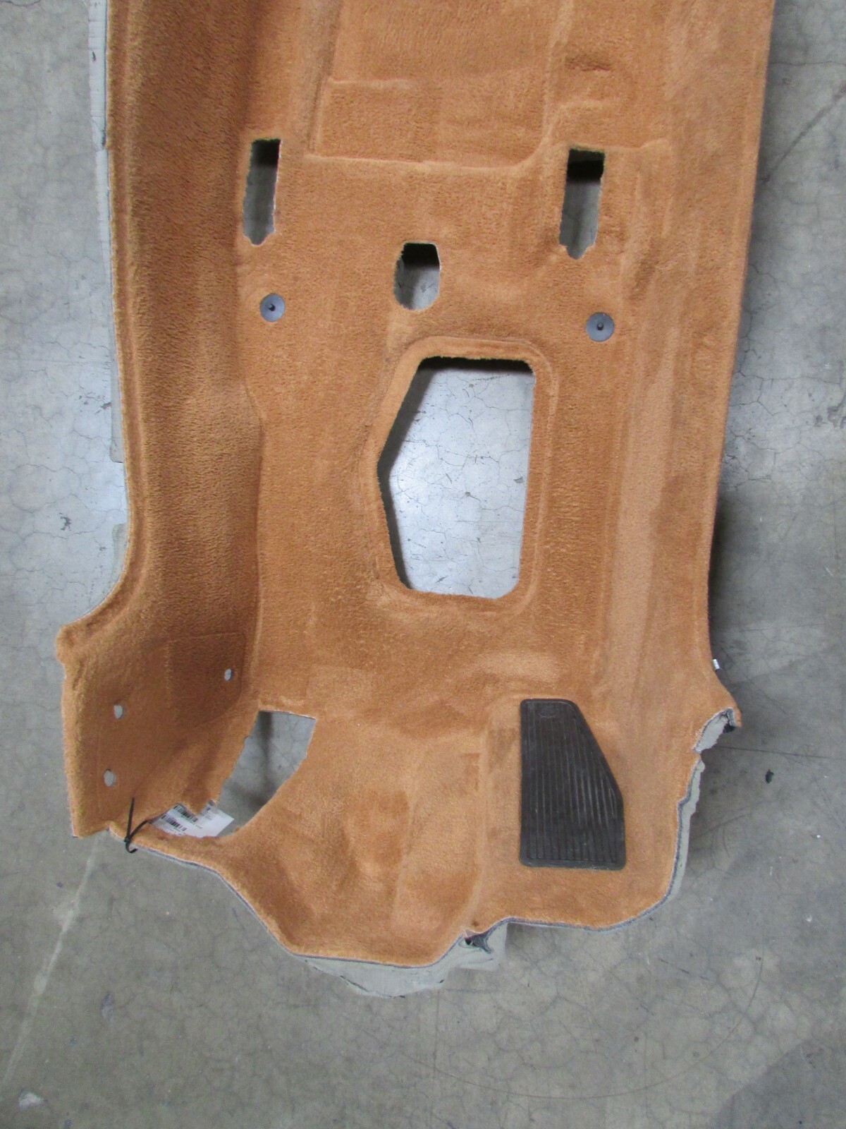 Ferrari California T, LH, Left Front Carpet, Tan, Used, P/N 85451600