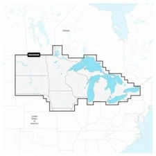 Garmin Navionics Plus US North and Great Lakes microSD Card 010-C1289-20