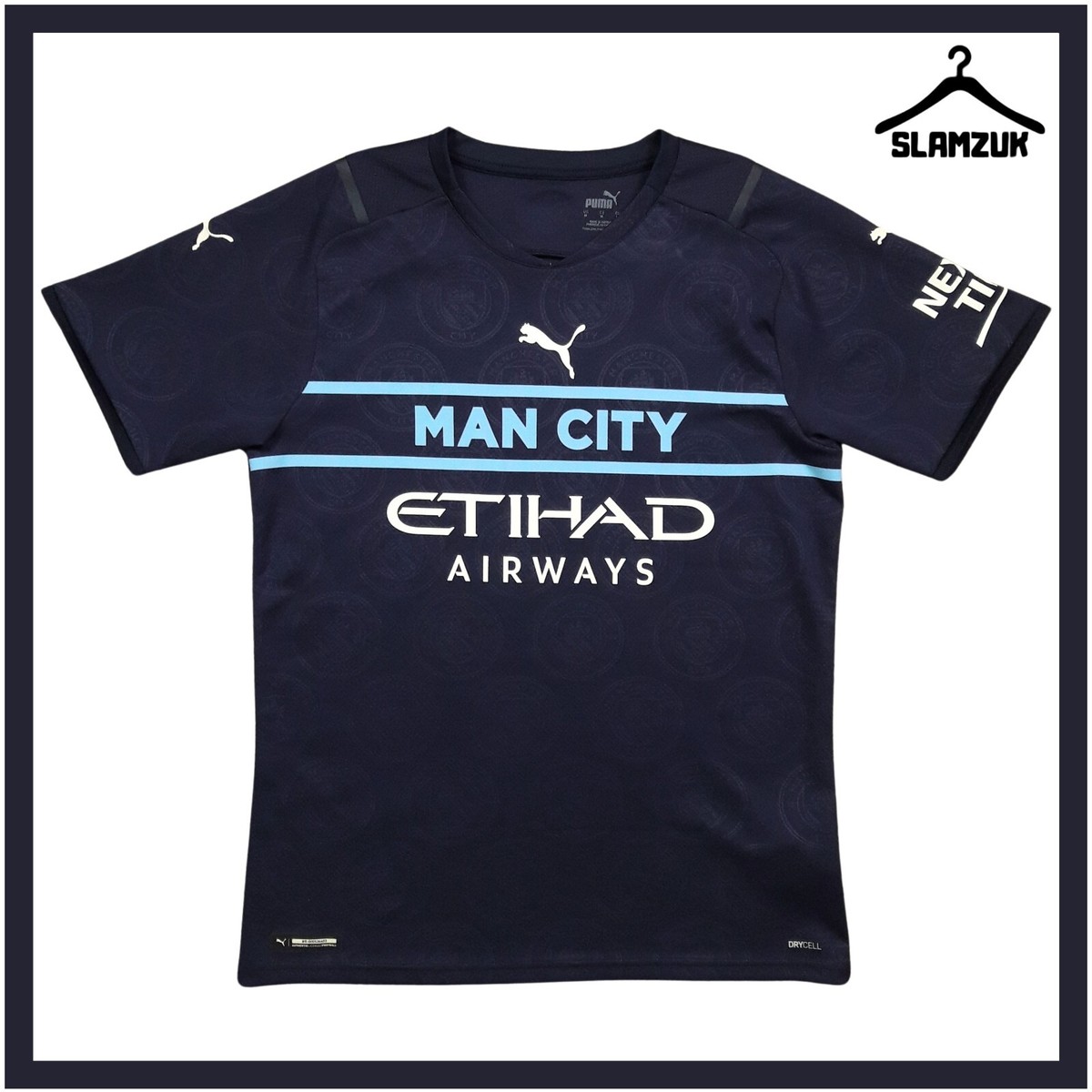 Manchester City Football Shirt Puma Medium 3rd Away Kit Jersey