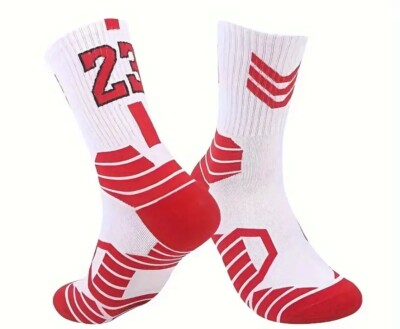 Brand New Iconic Number 23 Michael Jordan White/Red/Black