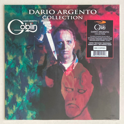 CLAUDIO SIMONETTI'S GOBLIN * DARIO ARGENTO COLLECTION * LIMITED RED VINYL LP