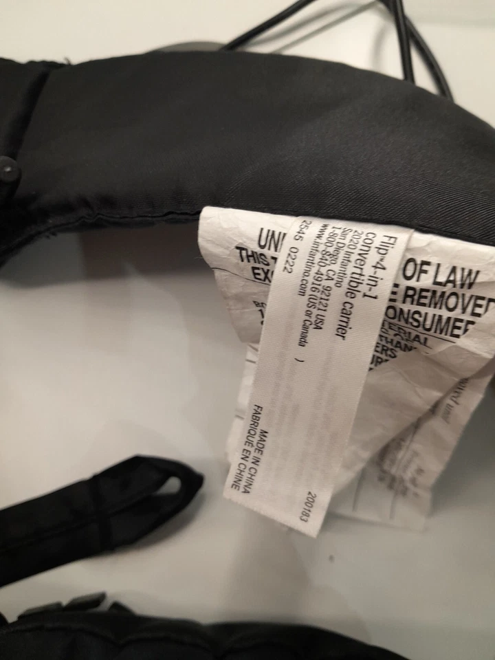 Трансформируемая переноска Infantino Flip Advanced 4 в 1 для новорожденного ребенка - Изображение 2 из 3