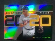 2020 Topps Chrome Update Decade’s Next Insert RAFAEL DEVERS Red Sox #DNC-15