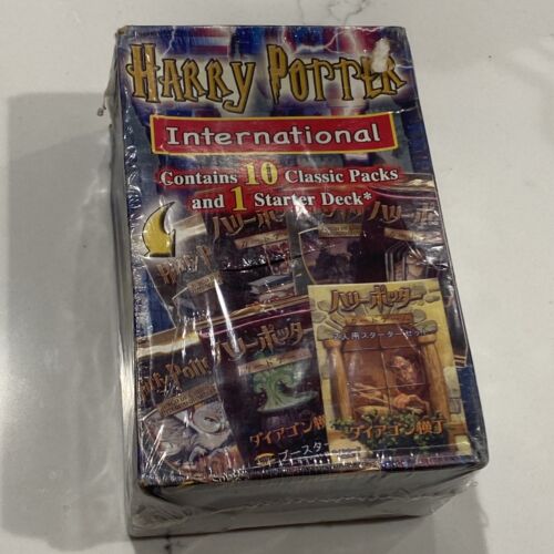 Harry Potter TCG International Starter + 10 Boosters WOTC Card Game - New Sealed - Picture 1 of 6
