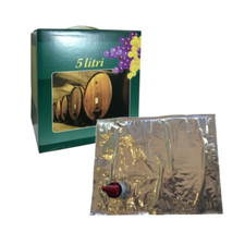 Contenitore per alimenti liquidi 5 LT olio vino ideale x conservazione trasporto