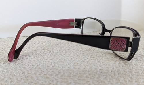 Lilly Pulitzer Black & Deep Pink Eyeglass Frames - Picture 12 of 12