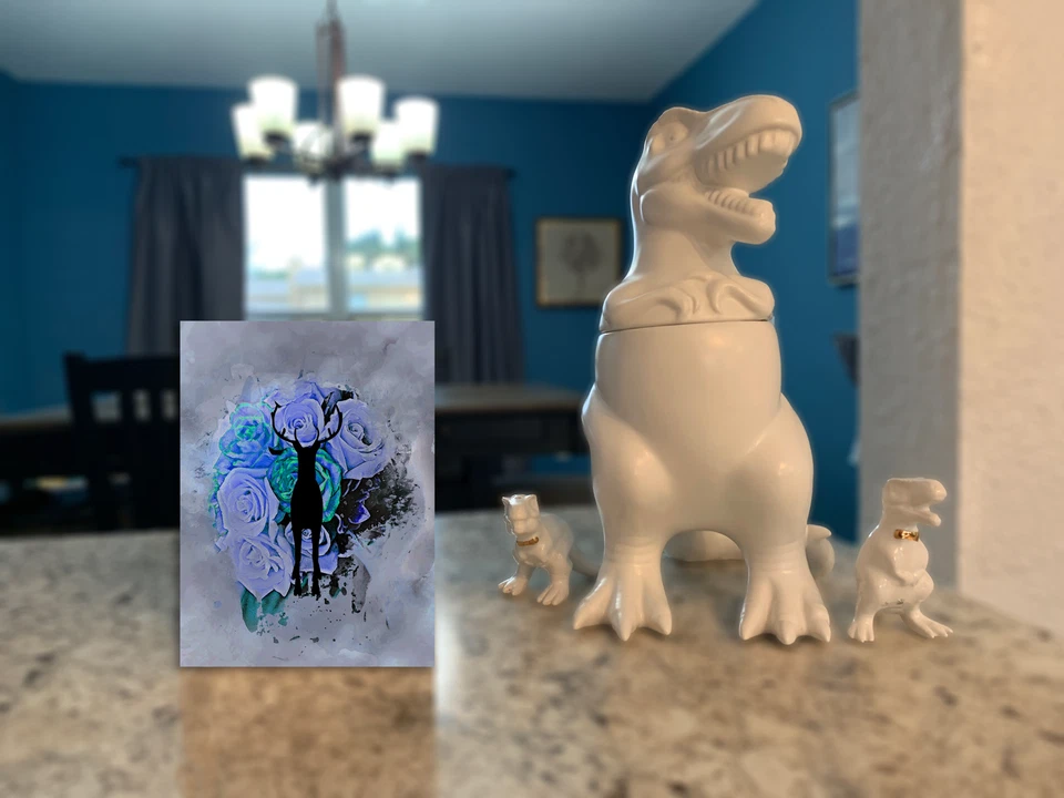 Tarjeta de felicitación hecha a mano feliz día de San Valentín inspirada en un mago mágico siempre y mágico Foto 4 de 4