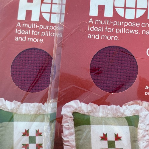 Charles Craft HOPSCOTCH + Cross Stitch Fabric Lot of 10 Multicolor NEW - Picture 2 of 10
