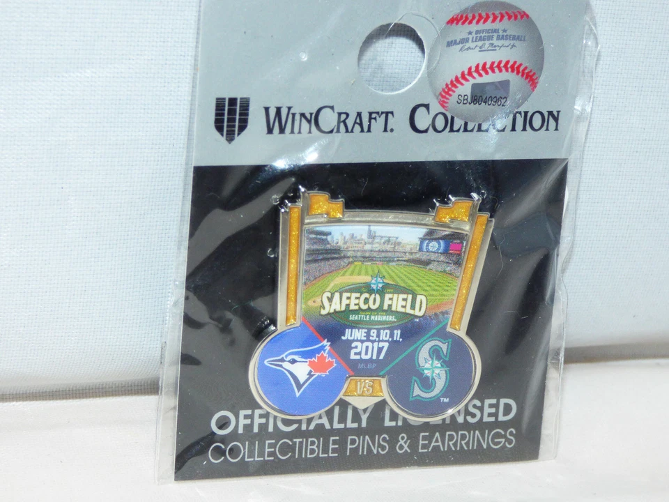 Seattle Mariners Pin - M's vs Toronto Blue Jays - June 9th-11th, 2017 - Image 2 of 3