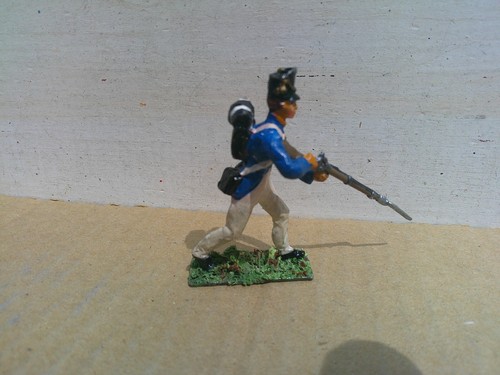 Authenticast Erie HE, War of 1812, American Infantry, 54MM lead repainted
