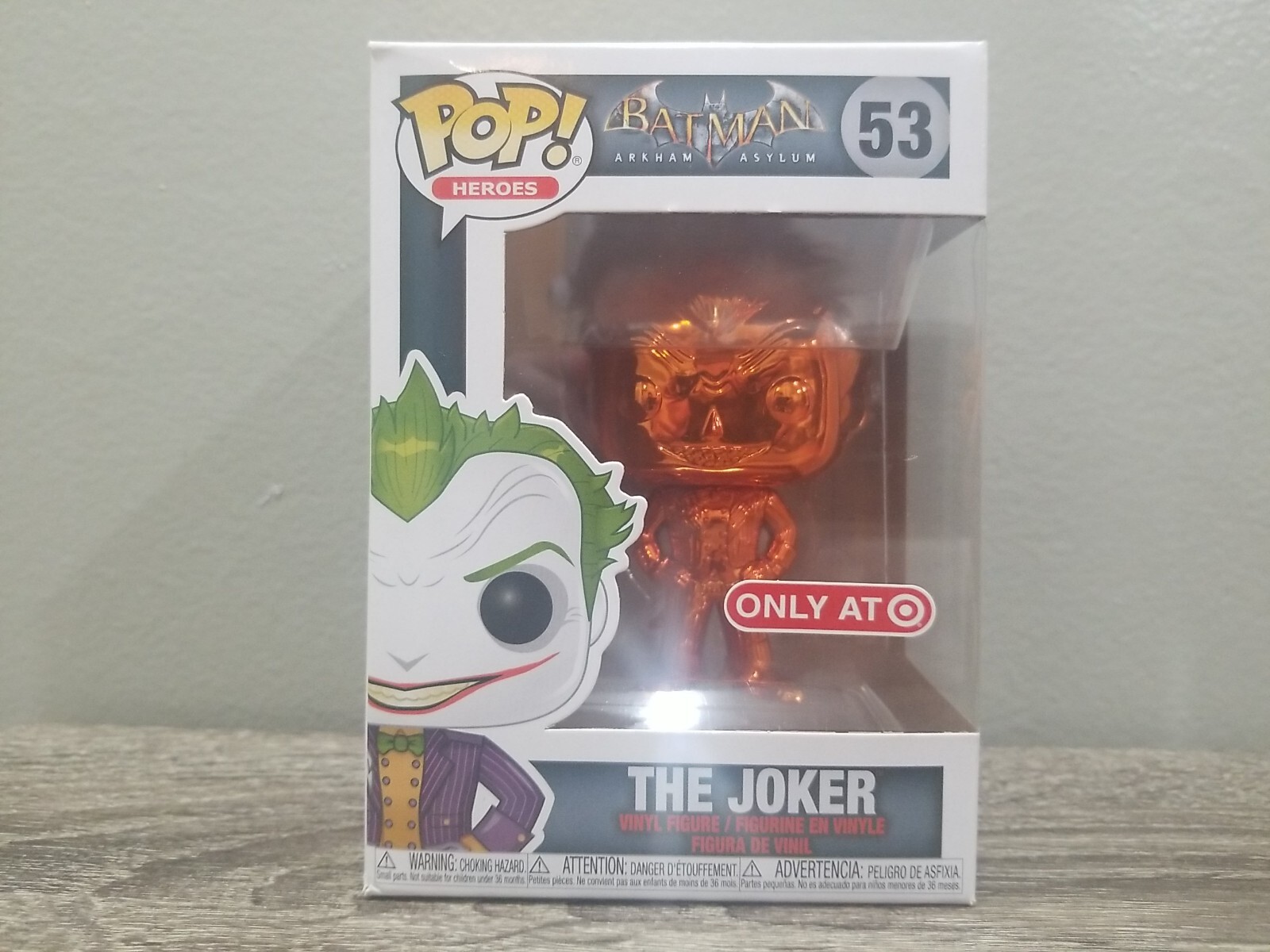 Arkham Orange Chrome Batman Pop Funko Pop Batman Orange Chrome Store