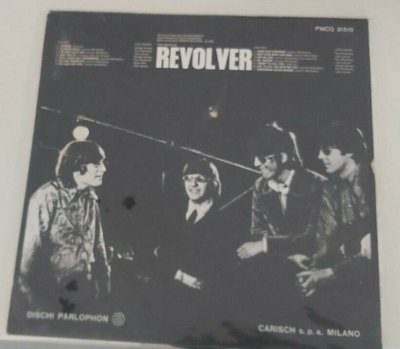 THE BEATLES REVOLVER PMCQ 31510 MEGA RARE PARLOPHONE MONO ITALY LP 