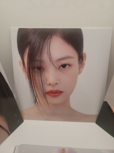 Blackpink photocard set Rose, Lisa, Jisoo, Jennie. approx 6x6" Four cards. - Picture 3 of 6