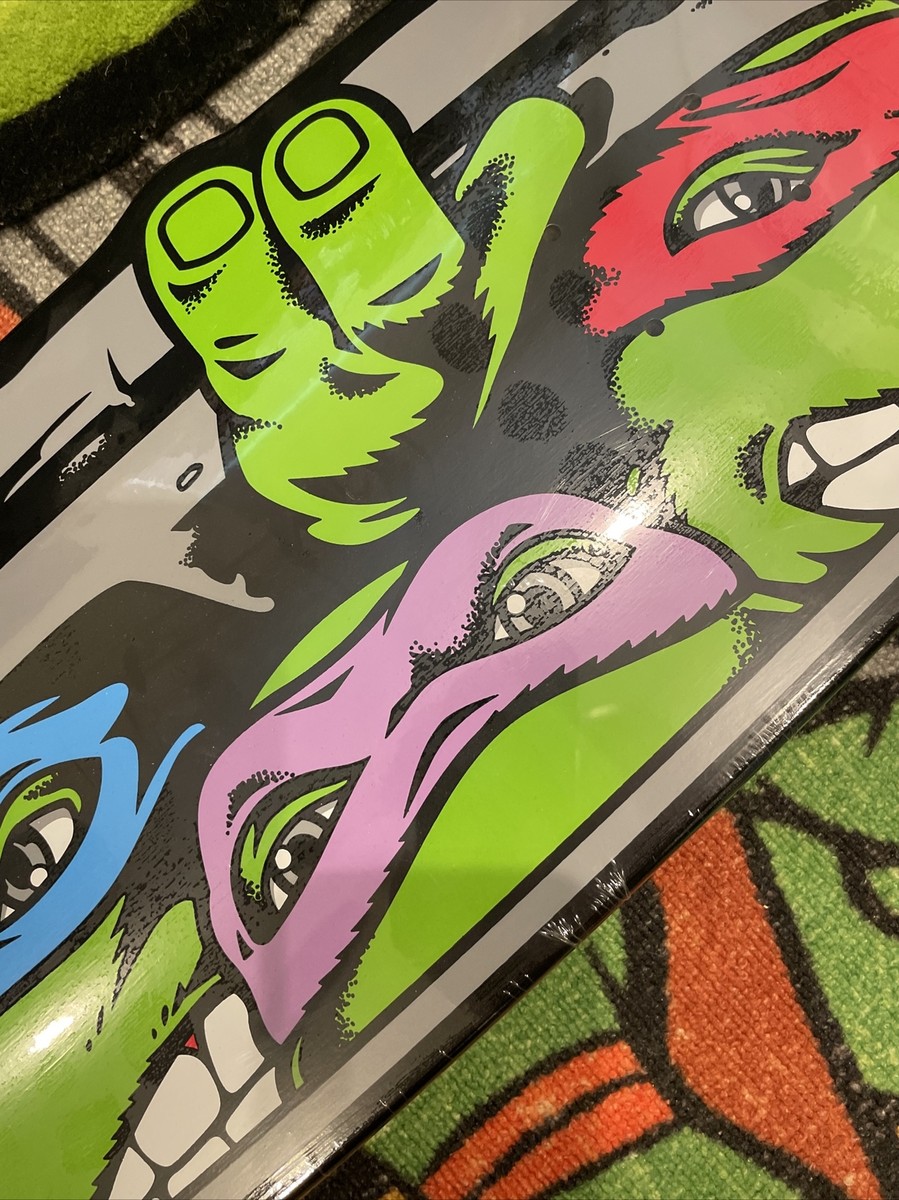 Santa Cruz Turtles Collaboration Skateboard Deck TMNT NINJA TURTLE