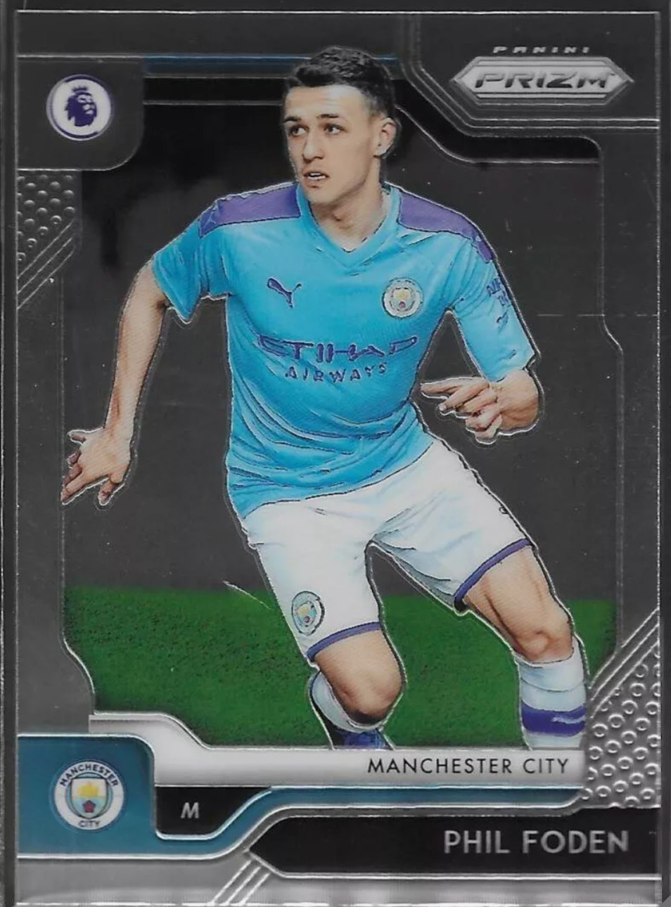 2019-20 Panini Prizm EPL Premier League PHIL FODEN #159 RC Base Rookie Man City