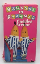 BANANAS IN PAJAMAS: CUDDLES AVENUE VHS VIDEO, 4 SPECIAL EPISODES, W/ TEDDIES