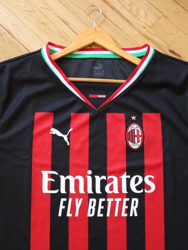 AC MILAN Puma Jersey Uomo XXL 2XL 22-23 Oversize Wintertop Rossoneri Limited - Foto 4 di 7
