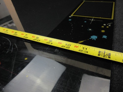 Williams Stargate Monitor Plexi Bezel Original Factory Arcade Video Game **ONLY* - Picture 8 of 16