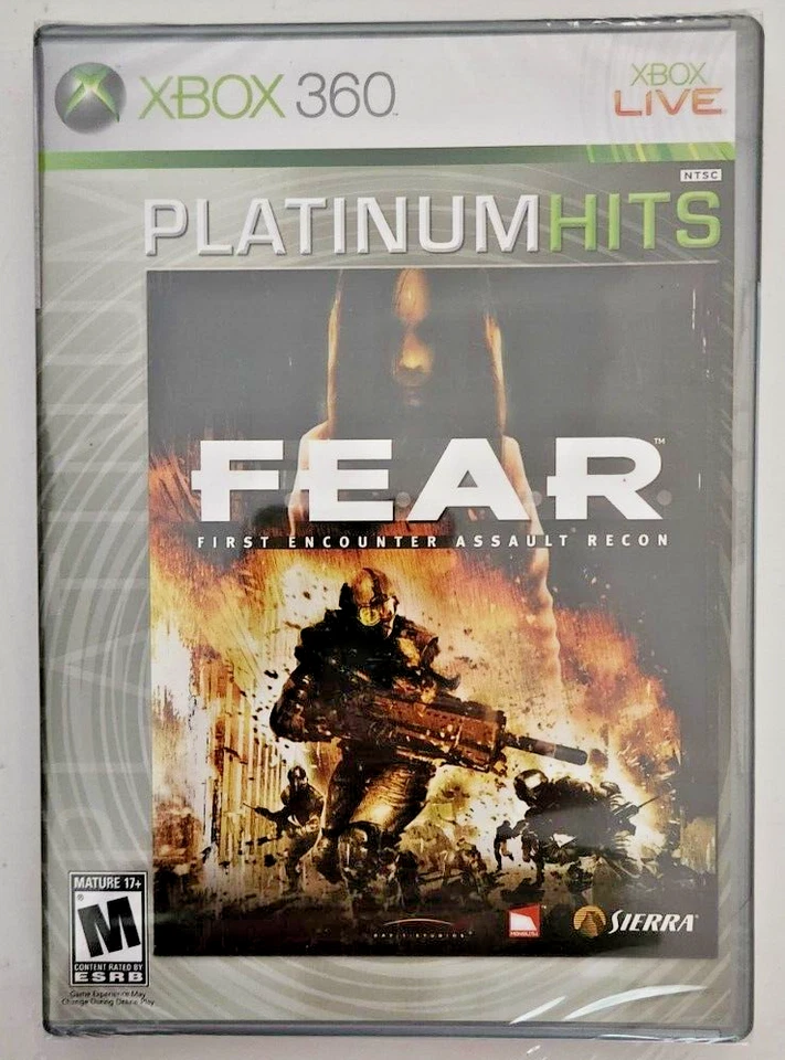 F.E.A.R. First Encounter Assault Recon (Platinum Hits) Xbox 360 Brand New Game - Image 2 of 3