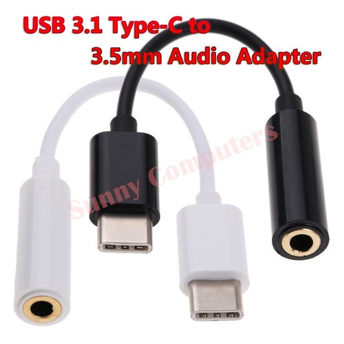 Aux Earphone Audio Adapter Cable Cord 