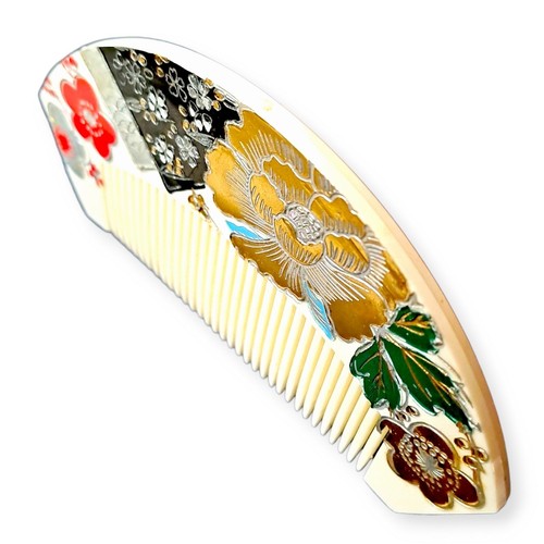 Japanese Kanzashi Bachi Hairpin Hair Stick Style Comb Set Geisha Ornament K31 - Picture 12 of 23