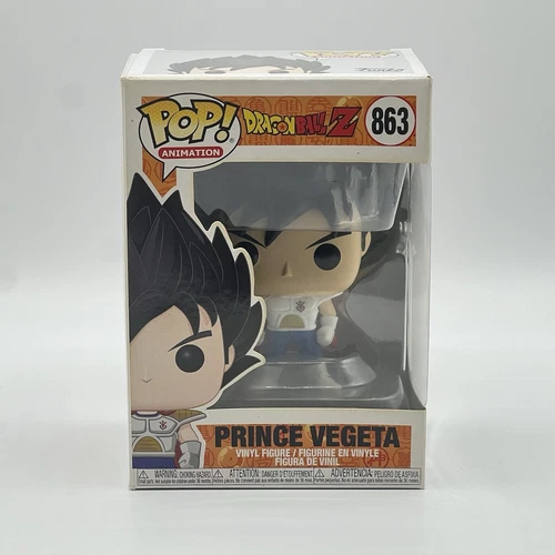 Funko Pop! Animation Dragon Ball Z Prince Vegeta #863 Authentic Genuine