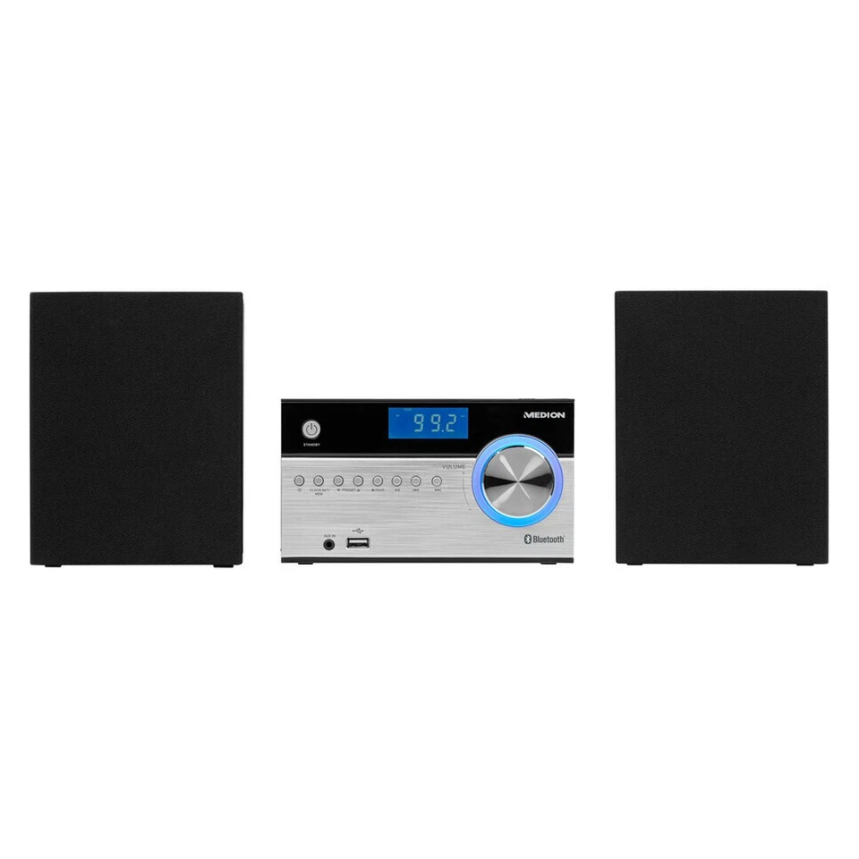 Medion MD43919 P64138 Micro Audio System mit Fernbedienung CD MP3 USB Bluetooth - Bild 4 von 4