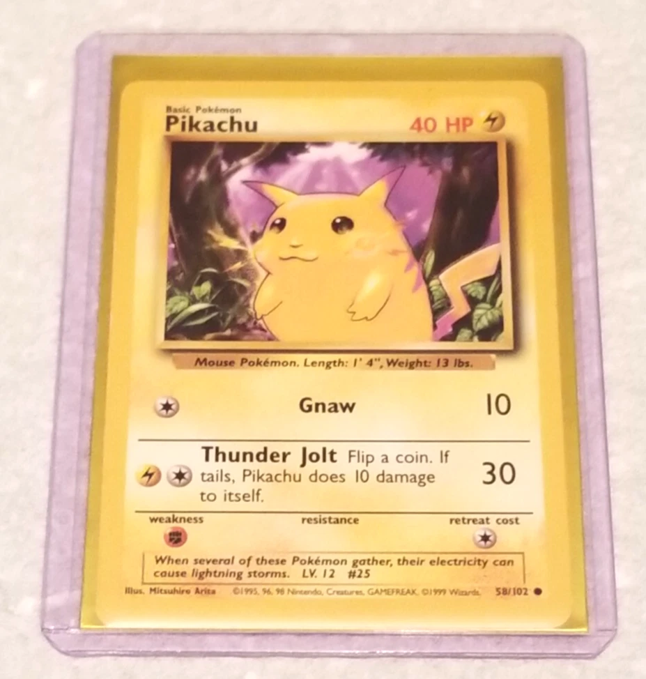 Pikachu 058/102 Base Set for sale | eBay