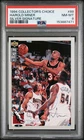 1994 Upper Deck Collector's Choice Basketball Silver Signature Harold Miner #88 PSA 8