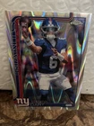 2025 Topps Chrome Jaxson Dart Raywave Refractor Rookie #306 NY Giants