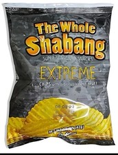 The Whole Shabang Extreme Potato Chips 1.5oz Bags 72 Pack Entire case 