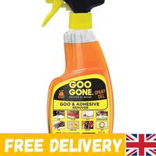 Lemon Scent Adhesive Remover Spray Gel 355ml - Gentle on Surfaces, Tough on Goo