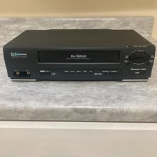 Emerson Model EWV401 4 Head VCR VHS Player Recorder No Remote Tested and working