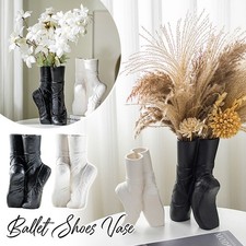 Fashionable Ballet Shoes Vase Decor for Home Office Wedding Birthday Party NEW