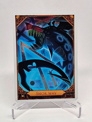 ハズビンホテル HAZBIN HOTEL SHOK.WAV シークレット Hazbin Hotel Trading Card Season 2 - SHOK.WAV 66/60 SECRET RARE