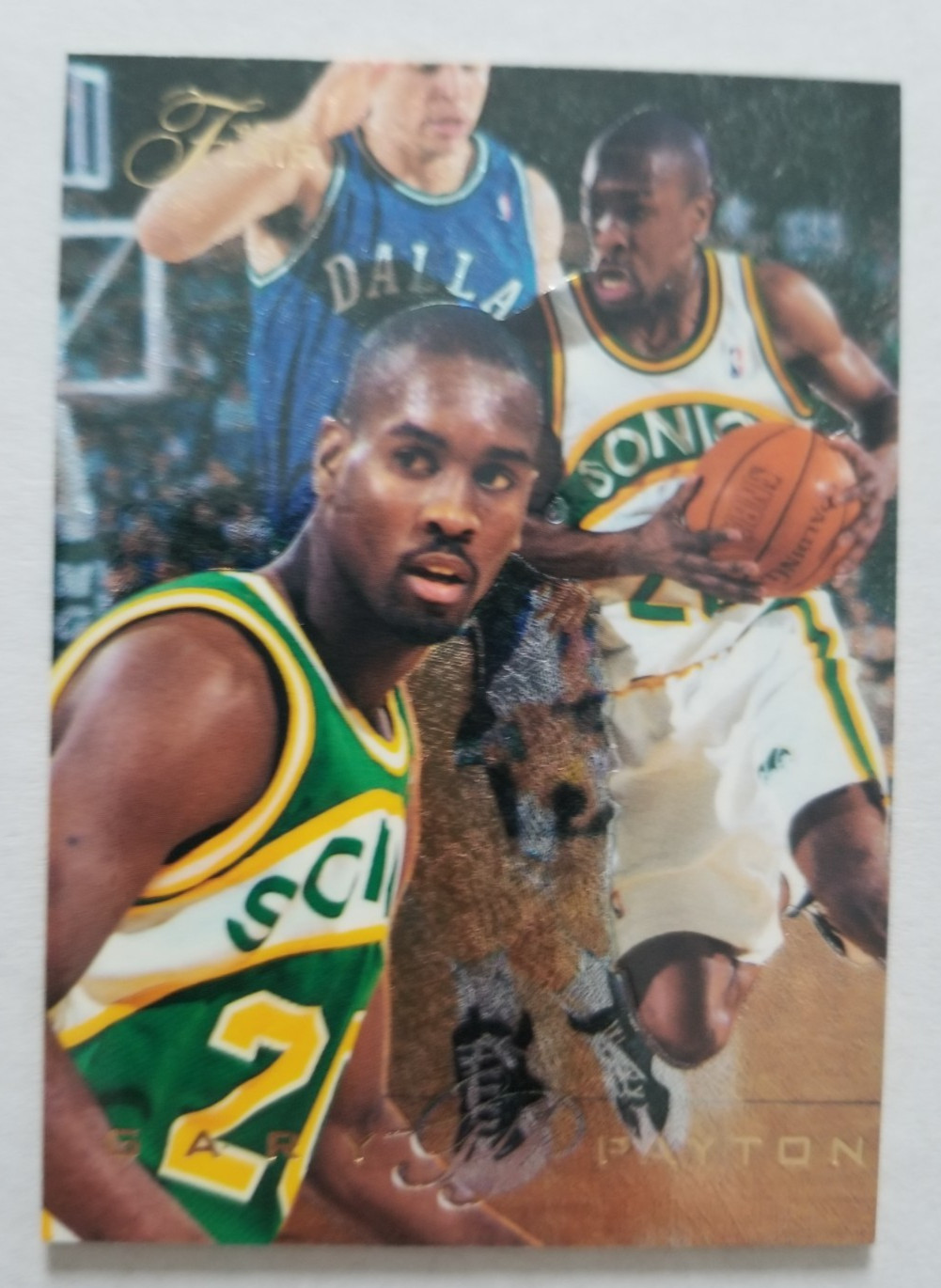 Gary Payton 1995-96 Flair #128 Seattle SuperSonics