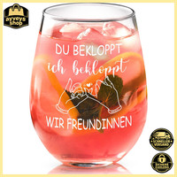 Weinglas Geschenk Lustig 15Oz FüR Beste Freundin Kumpel Busenfreundin Geburtstag