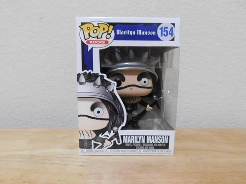 New Funko Pop Rocks Marilyn Manson #154 Marilyn Manson vinyl figure