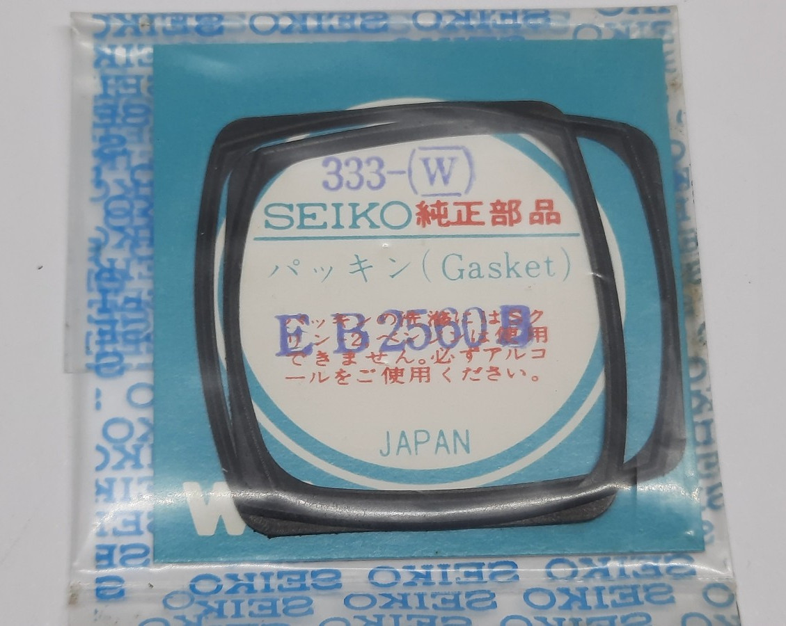 Genuine NOS Seiko Crystal Gasket EB2560B for Seiko 2559-7070 Chariot