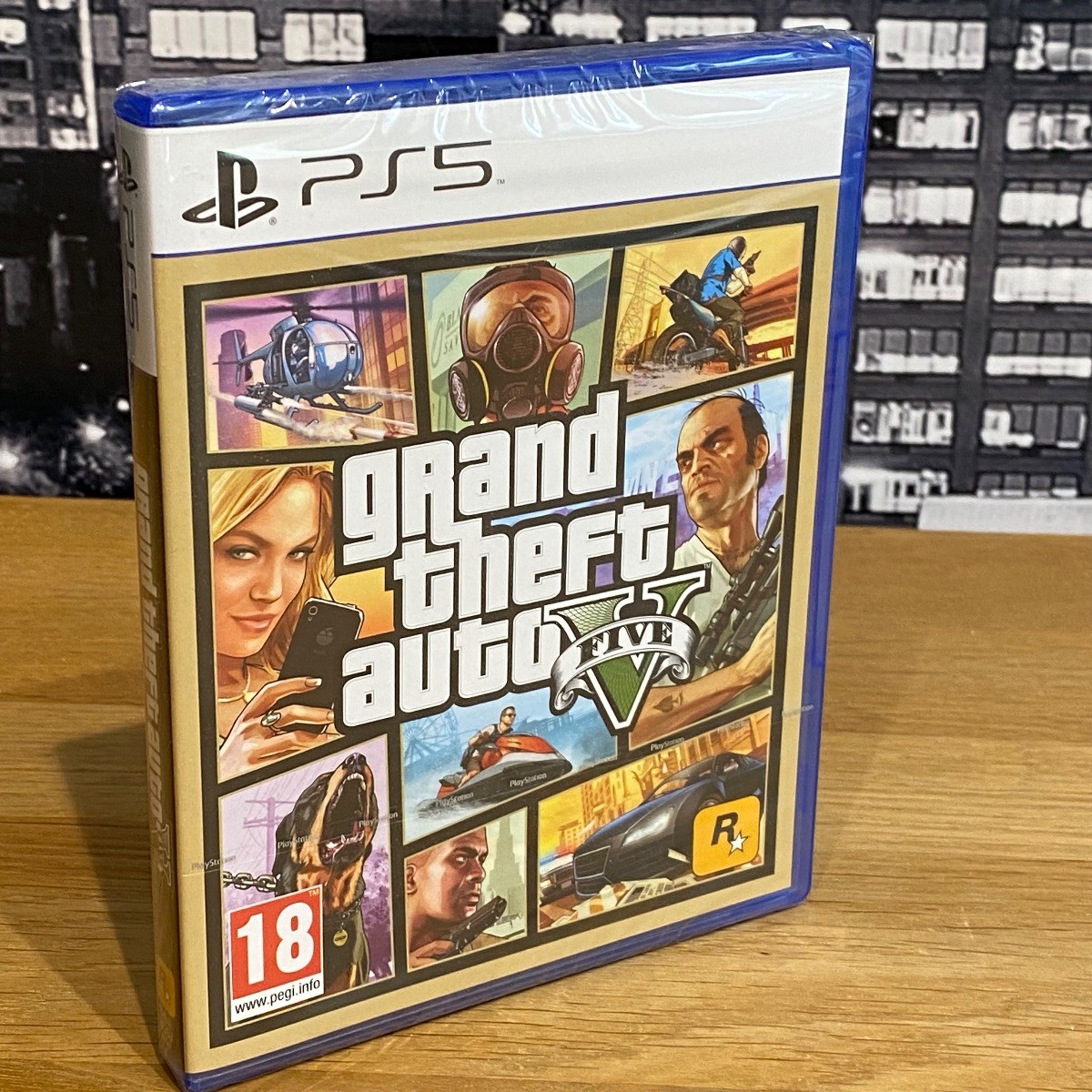 Grand Theft Auto V GTA PS5 Playstation Rockstar Game Sealed 100