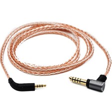 4.4mm Headphone BALANCED Audio Cable Line For B W Bowers Wilkins P7/P7 Wireless