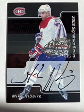 2002 Be A Player BAP Signature Series #237 Mike Ribeiro Buyback: #4/5 A.S. Game