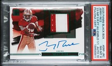 2023 Impeccable JERRY RICE Patch Auto BLACK BOX 1/1 2025 National 🐐