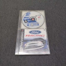 Ford Racing NASCAR 98 PlayStation PS1 Video Game Bundle Lot CIB Untested