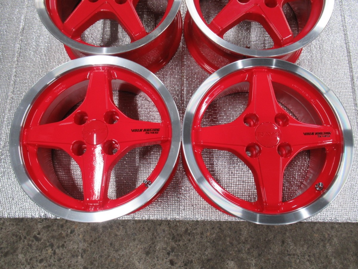 JDM Wheels RAYS Volk Racing 5/4s, 14x6 +35, 4x100 - SUPER RARE NEW