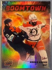 RADKO GUDAS 2025-26 UPPER DECK SERIES 2 BOOMTOWN RED SP #BT-14 #182/199