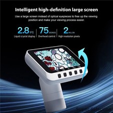 Wireless Digital Eyepiece Camera 2.8" Screen WiFi For Telescope Microscope